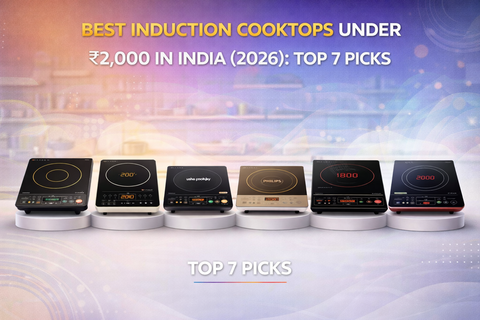 Best Induction Cooktops Under ₹2,000 in India (2026): Top 7 Picks