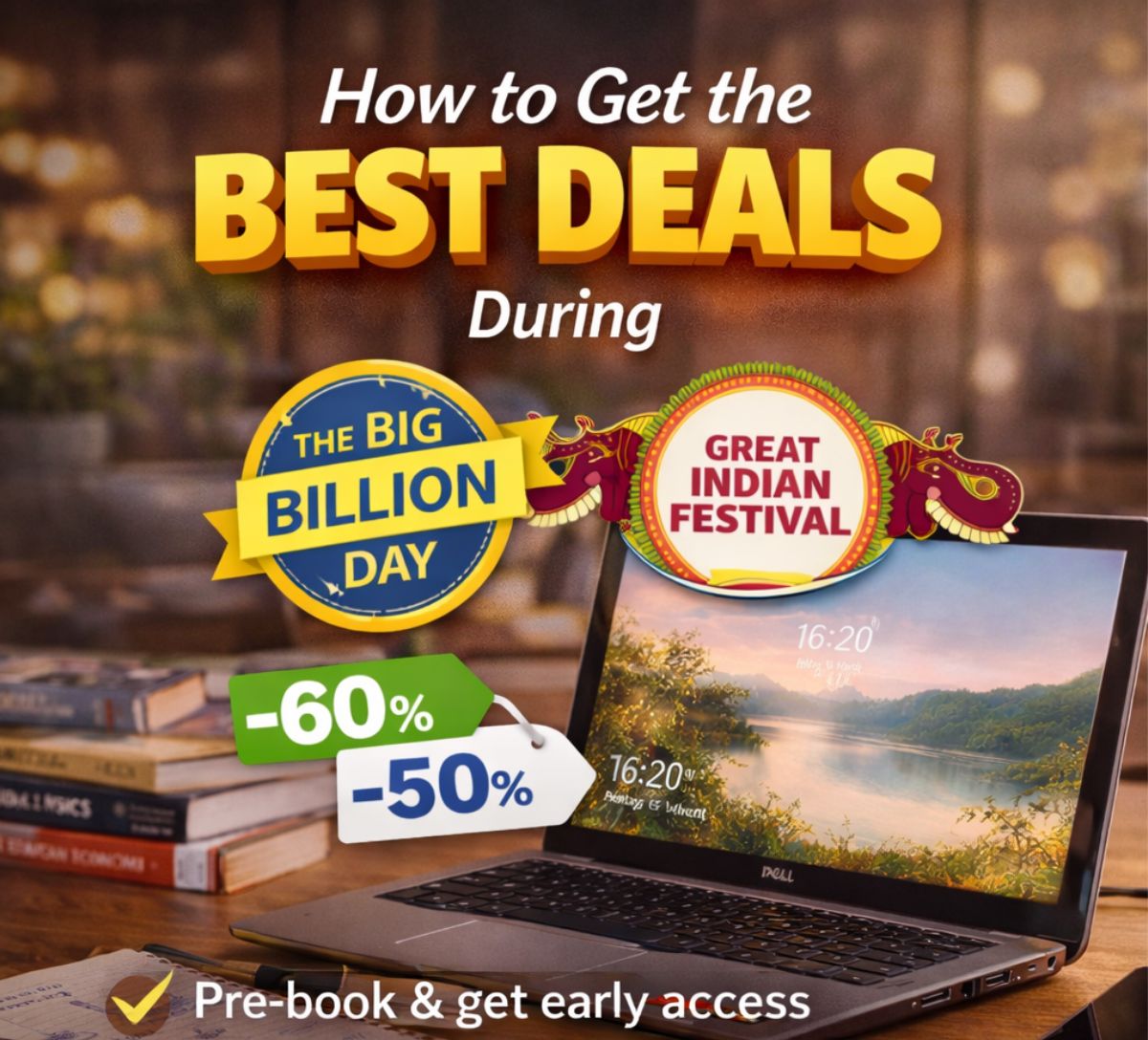 How to Get the Best Deals During Big Billion Day & Great Indian Festival
