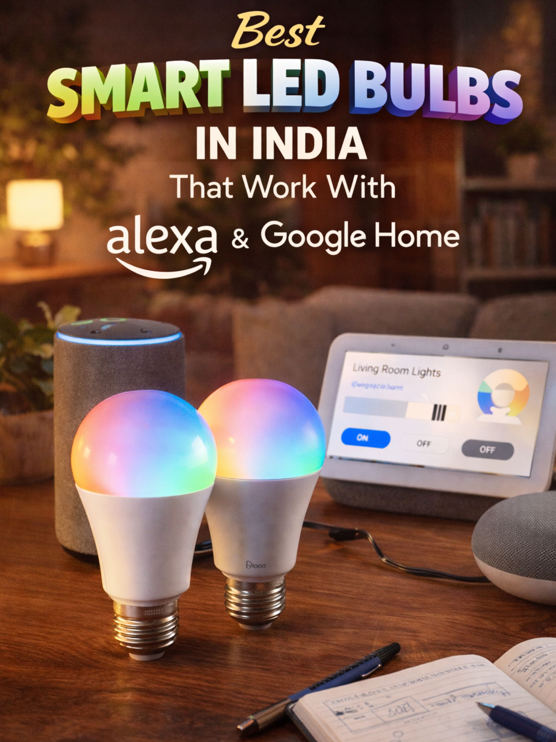 Best Smart LED Bulbs in India That Work with Alexa & Google Home