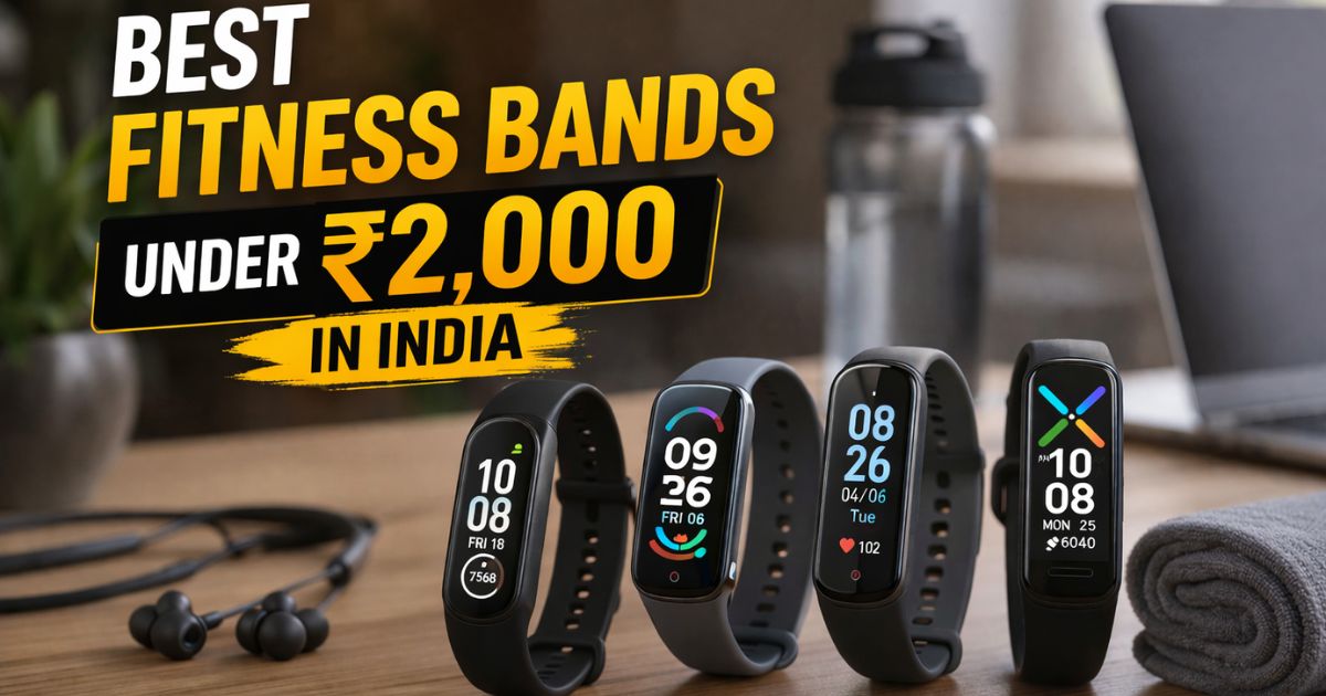 Best Fitness Bands Under ₹2,000 in India