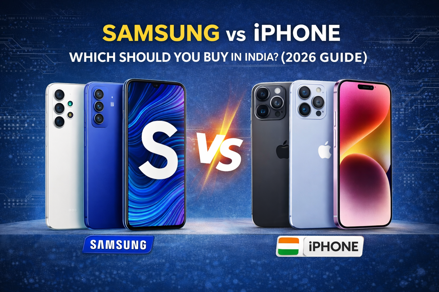 Samsung vs iPhone in India (2026): Which Should You Buy? Honest Guide