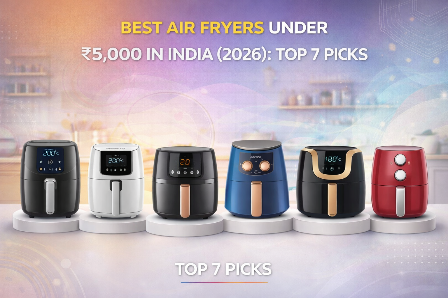 Best Air Fryers Under ₹5,000 in India (2026): Top 7 Picks